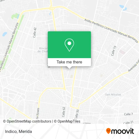 Indico map