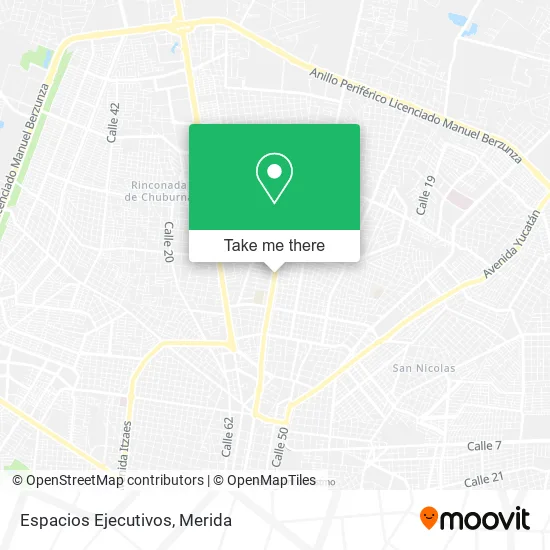 Mapa de Espacios Ejecutivos