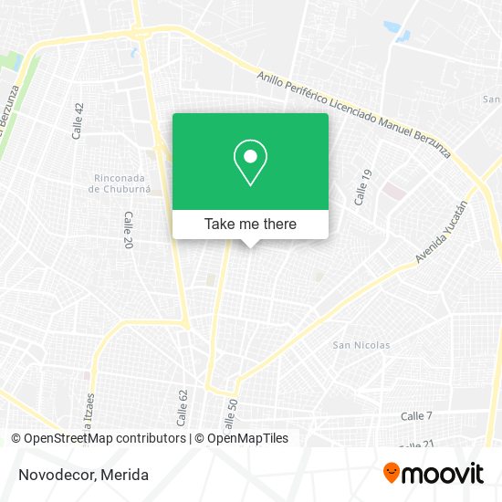 Novodecor map