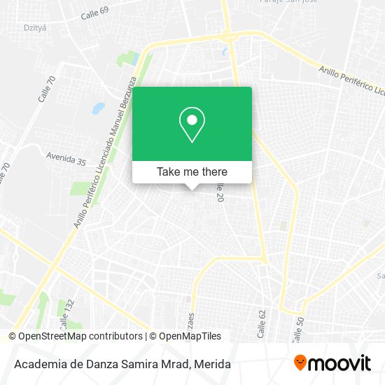 Academia de Danza Samira Mrad map