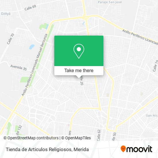 Tienda de Articulos Religiosos map