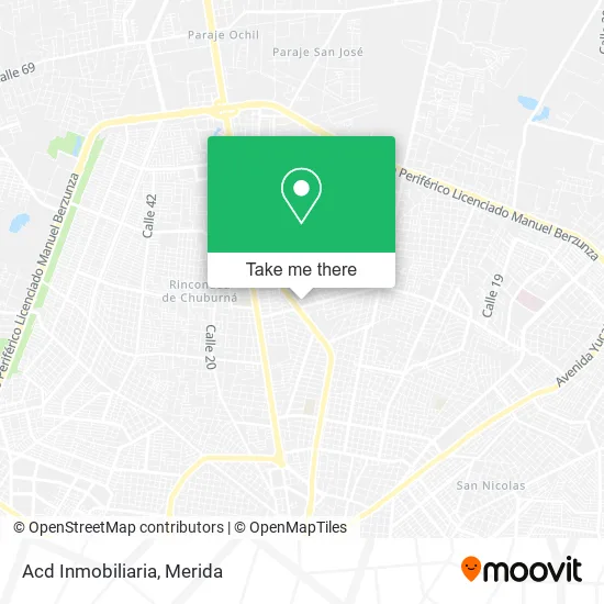 Mapa de Acd Inmobiliaria