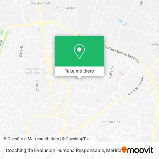 Coaching de Evolucion Humana Responsable map