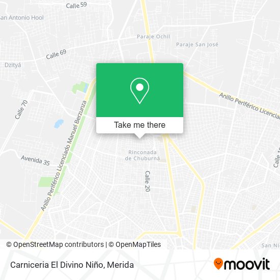 Carniceria El Divino Niño map