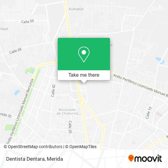 Mapa de Dentista Dentara