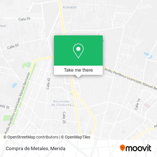 Mapa de Compra de Metales