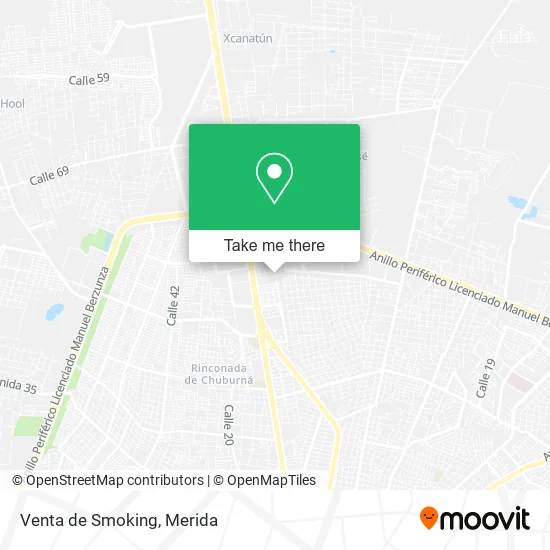 Venta de Smoking map