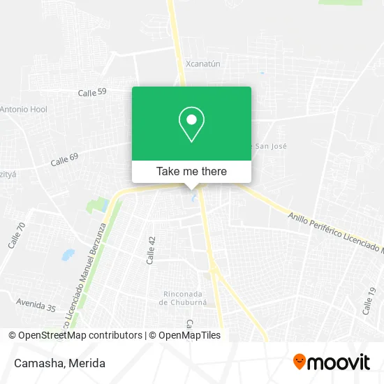 Mapa de Camasha