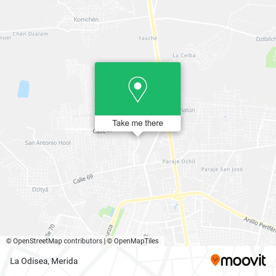 Mapa de La Odisea