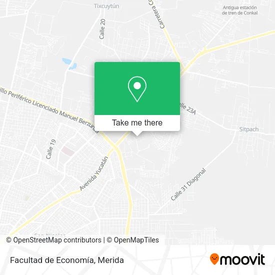 Mapa de Facultad de Economía