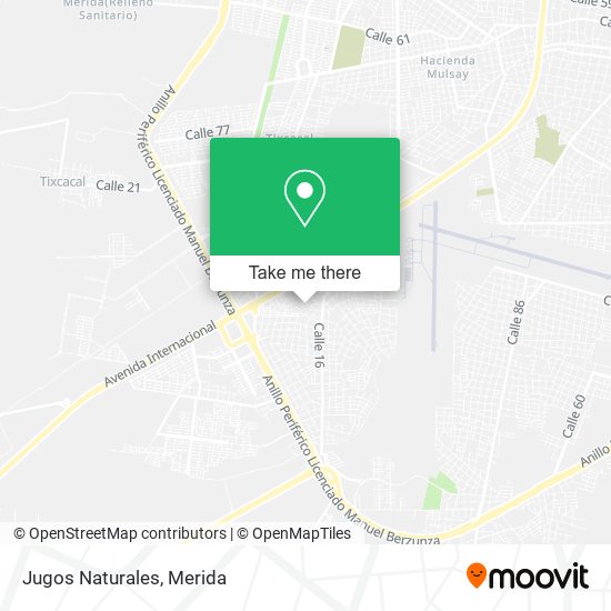 Mapa de Jugos Naturales