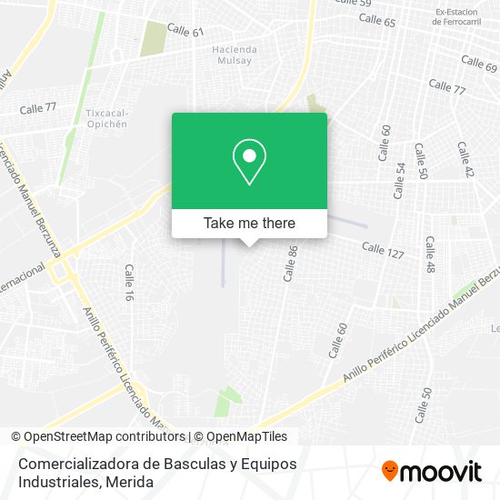 Comercializadora de Basculas y Equipos Industriales map