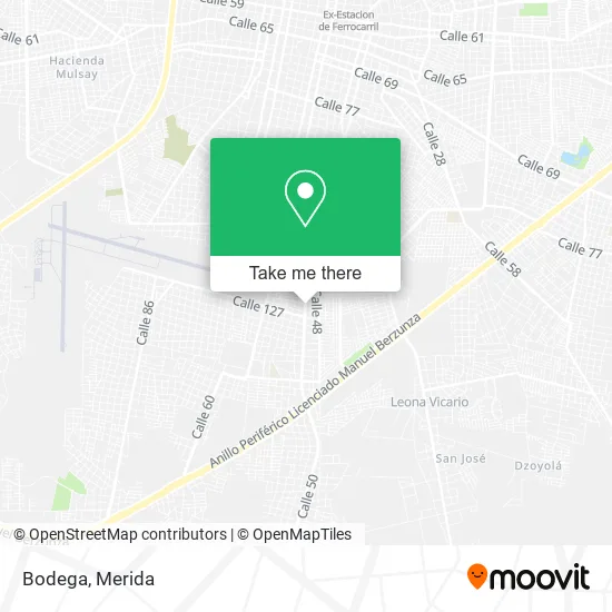 Mapa de Bodega