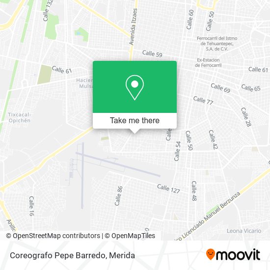 Coreografo Pepe Barredo map