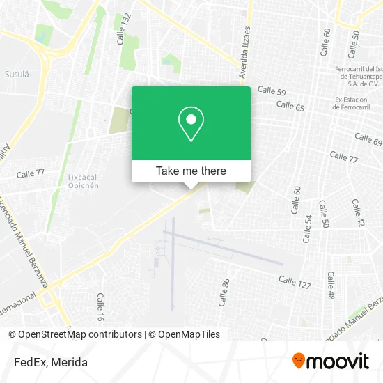 FedEx map