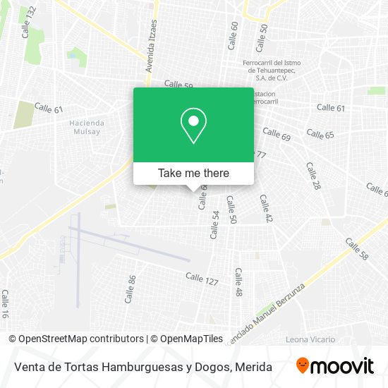 Venta de Tortas Hamburguesas y Dogos map