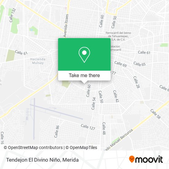 Tendejon El Divino Niño map