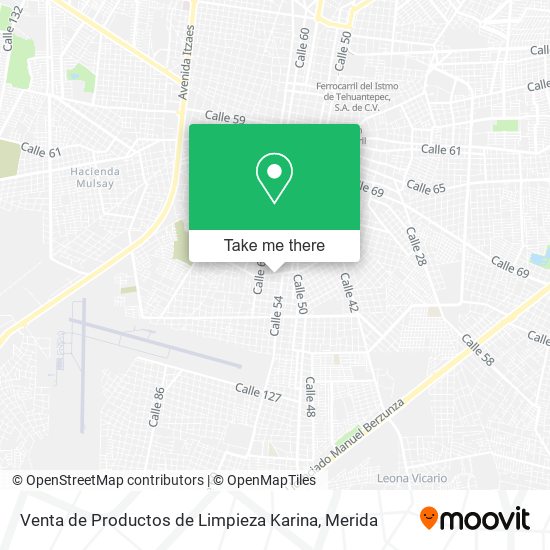 Mapa de Venta de Productos de Limpieza Karina