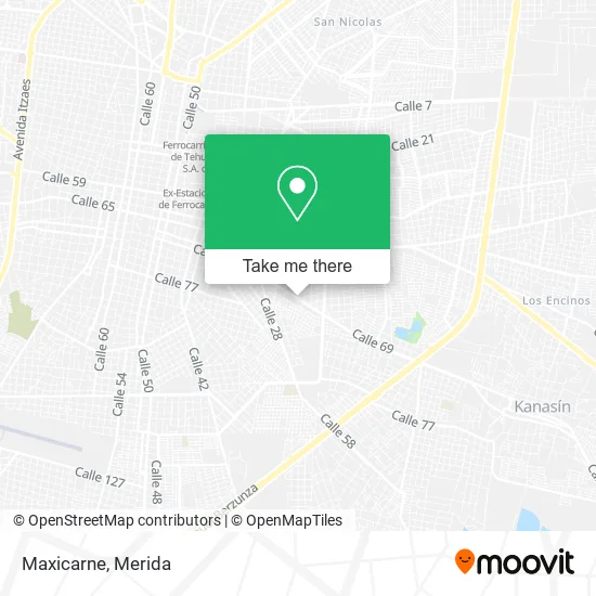 Maxicarne map