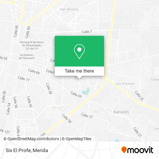 Mapa de Six El Profe