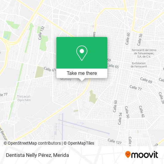 Mapa de Dentista Nelly Pérez