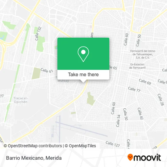 Mapa de Barrio Mexicano