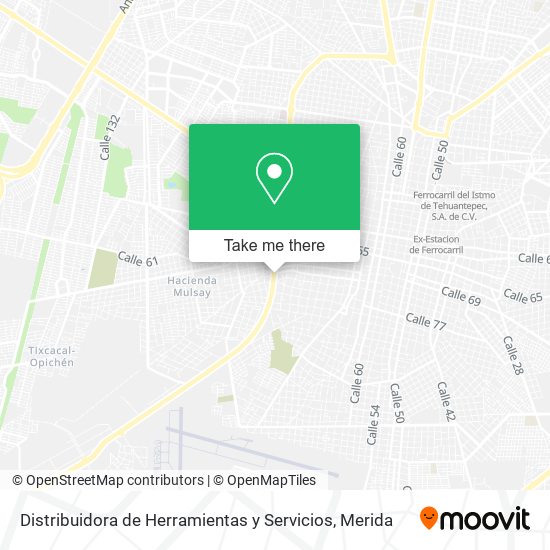 Distribuidora de Herramientas y Servicios map