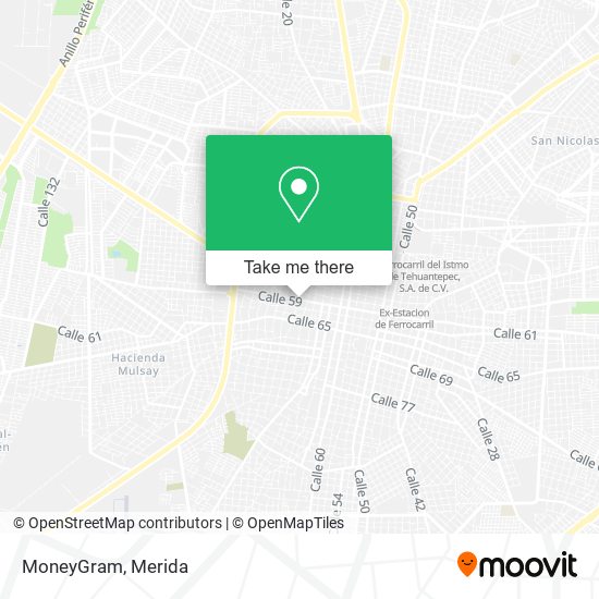 MoneyGram map