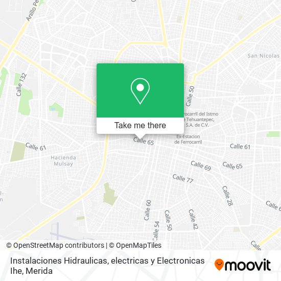 Instalaciones Hidraulicas, electricas y Electronicas Ihe map