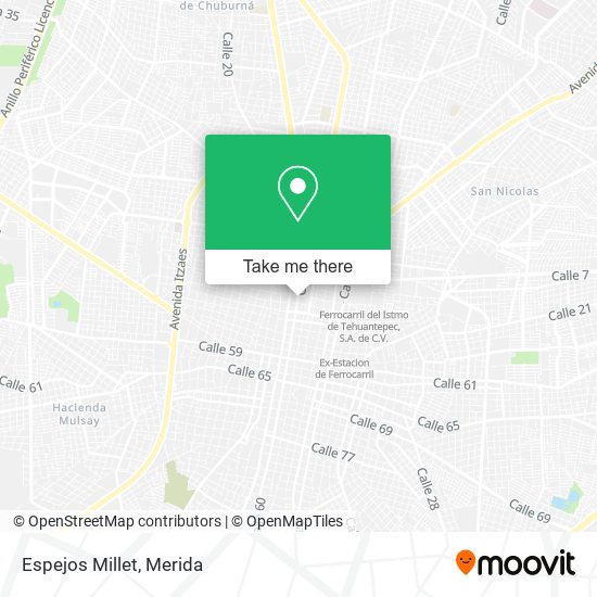 Mapa de Espejos Millet