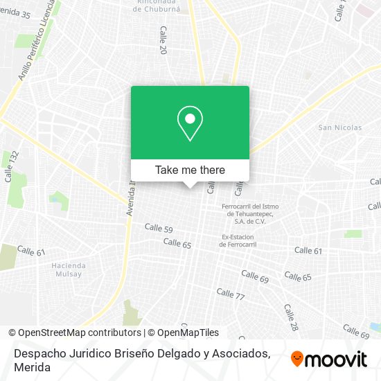 Despacho Juridico Briseño Delgado y Asociados map