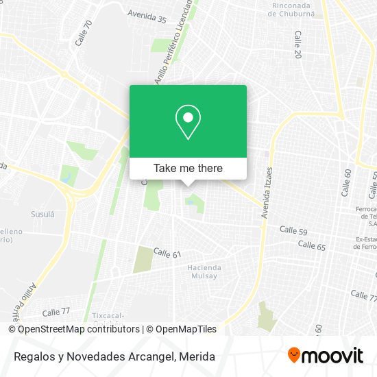 Regalos y Novedades Arcangel map