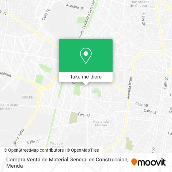 Compra Venta de Material General en Construccion map