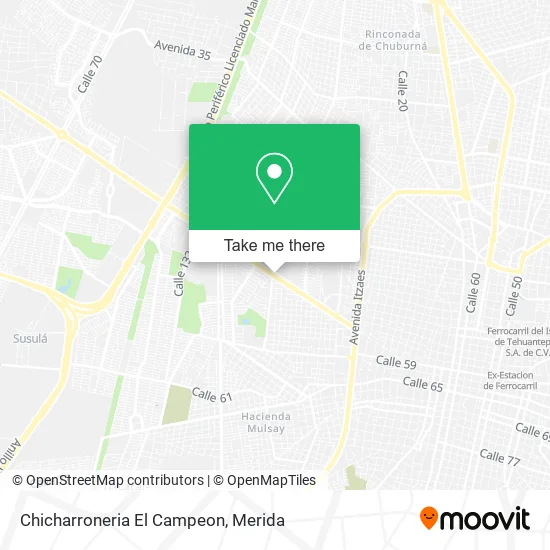 Chicharroneria El Campeon map