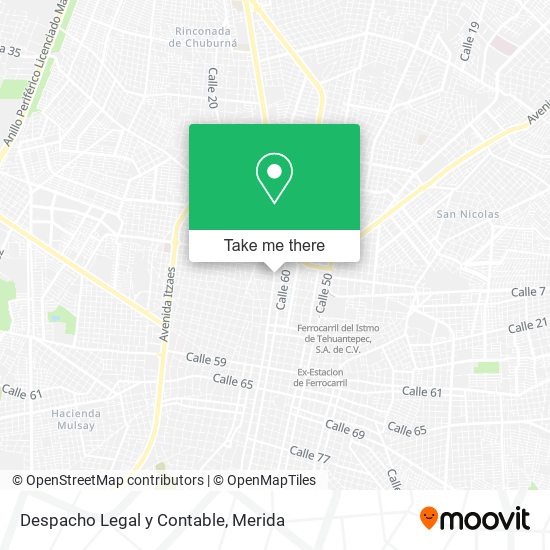 Mapa de Despacho Legal y Contable