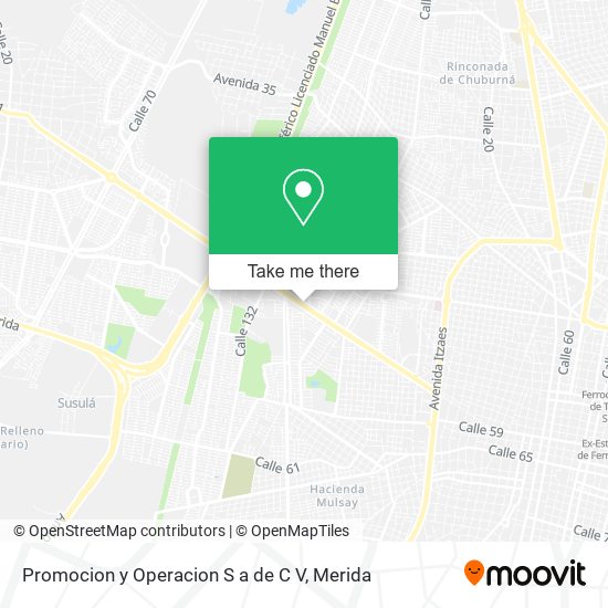 Promocion y Operacion S a de C V map