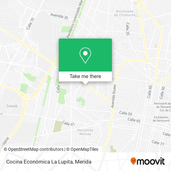 Cocina Económica La Lupita map