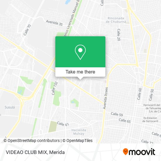 VIDEAO CLUB MIX map