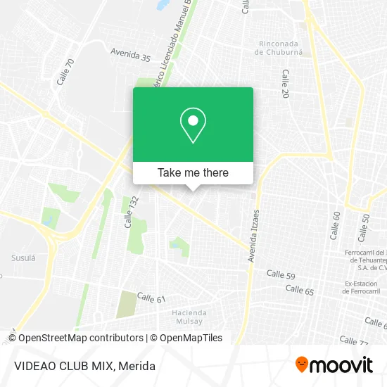 VIDEAO CLUB MIX map