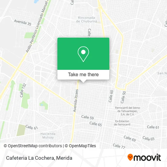 Cafeteria La Cochera map