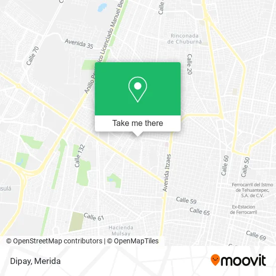 Dipay map