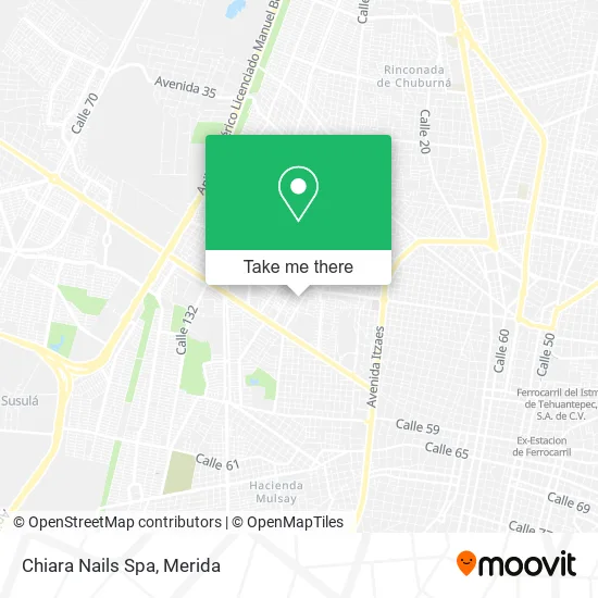 Chiara Nails Spa map