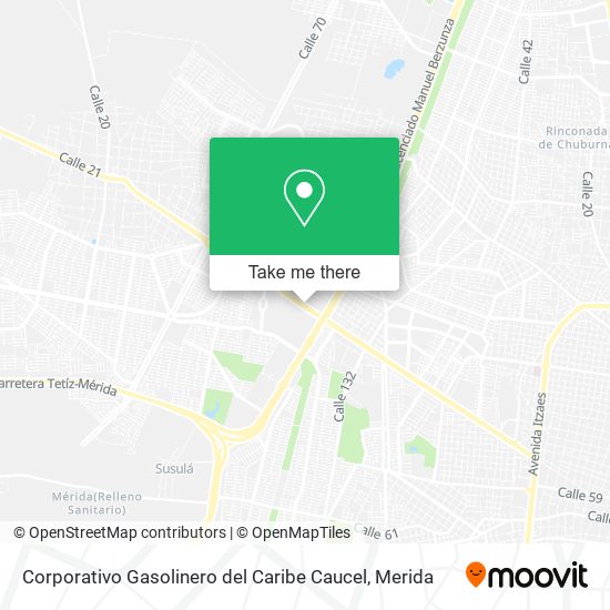 Mapa de Corporativo Gasolinero del Caribe Caucel