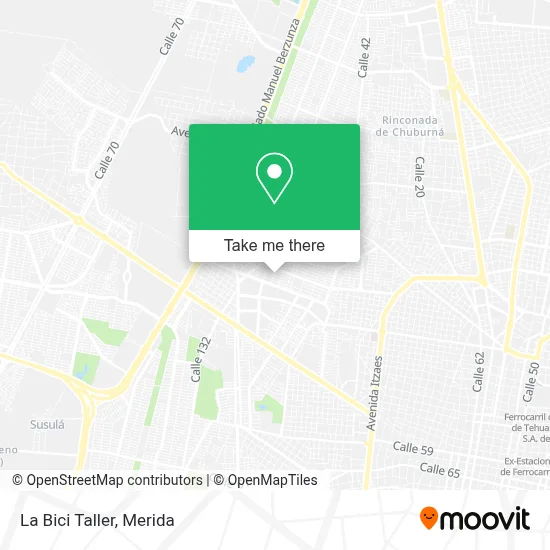 La Bici Taller map