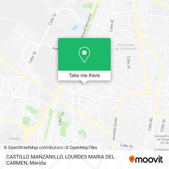CASTILLO MANZANILLO, LOURDES MARIA DEL CARMEN map