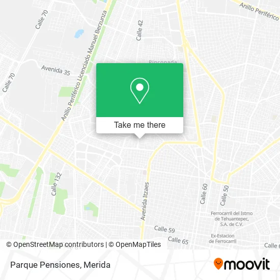 Parque Pensiones map