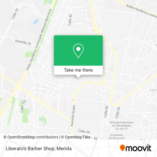 Liberato's Barber Shop map