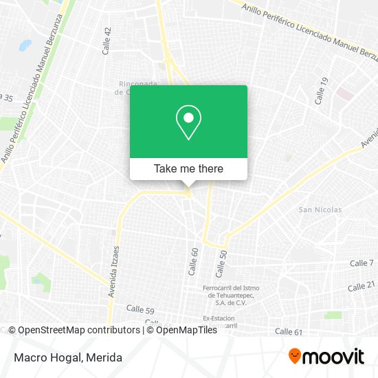 Mapa de Macro Hogal