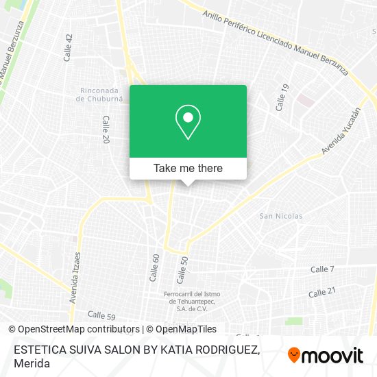 ESTETICA SUIVA SALON BY KATIA RODRIGUEZ map