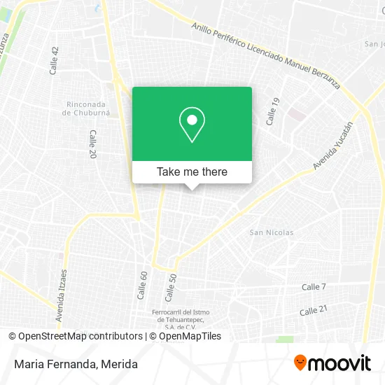Mapa de Maria Fernanda